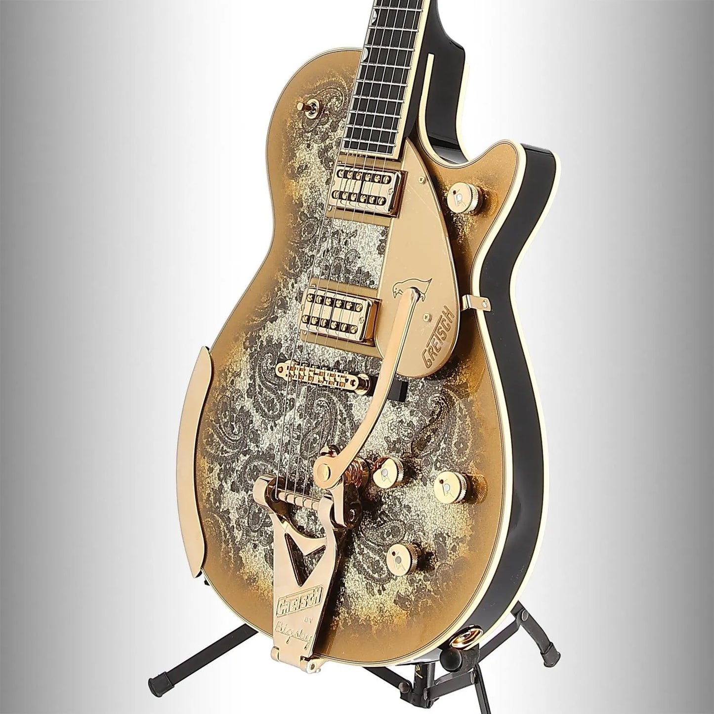 G6134TG Limited Edition Paisley Penguin with String-Thru Bigsby, Ebony Fingerboard, Gold Paisley (H4) (30963)