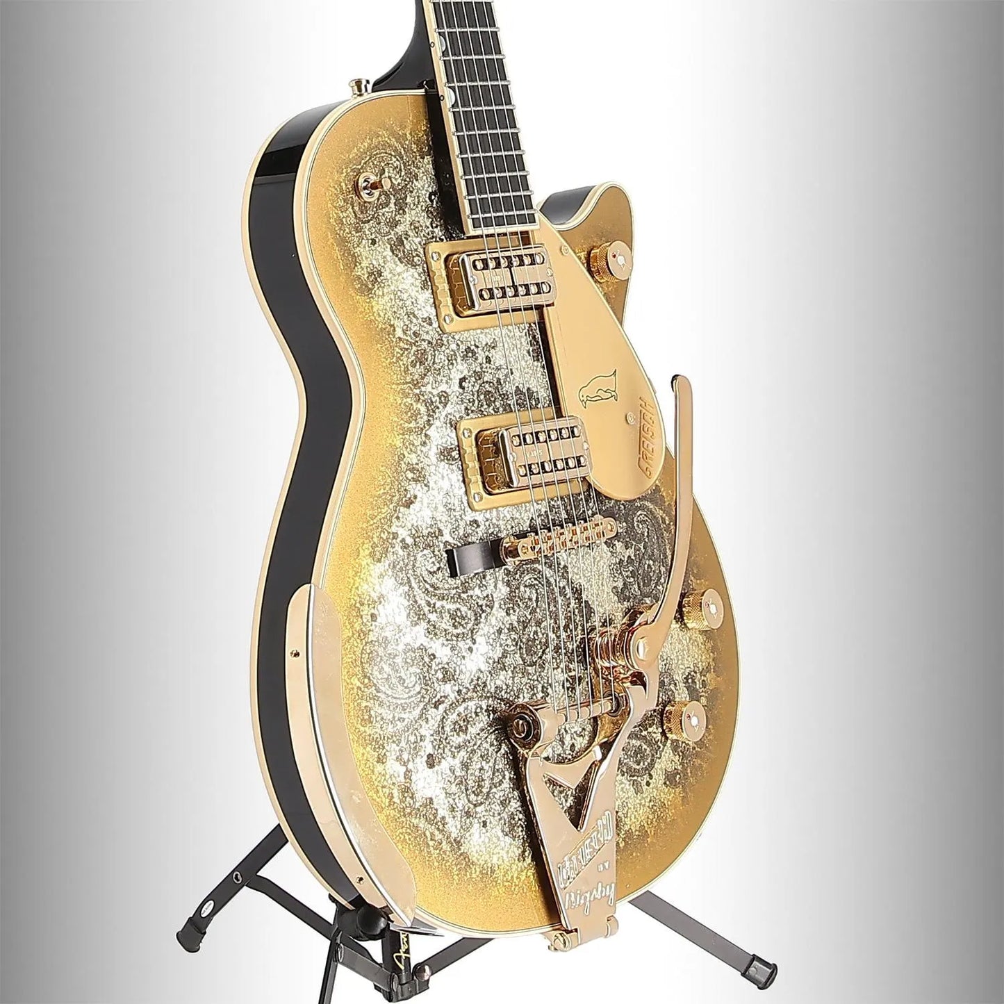 G6134TG Limited Edition Paisley Penguin with String-Thru Bigsby, Ebony Fingerboard, Gold Paisley (H4) (30963)