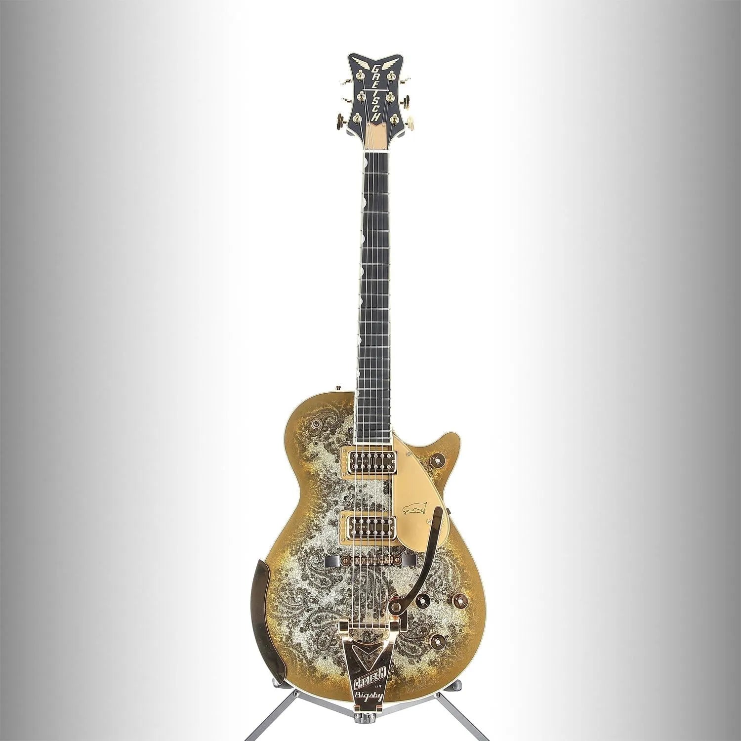 G6134TG Limited Edition Paisley Penguin with String-Thru Bigsby, Ebony Fingerboard, Gold Paisley (H4) (30963)