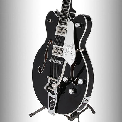 G6636TSL Players Edition Silver Falcon Center Block Double-Cut with String-Thru Bigsby, FilterTron Pickups, Black (RC4) (93765)