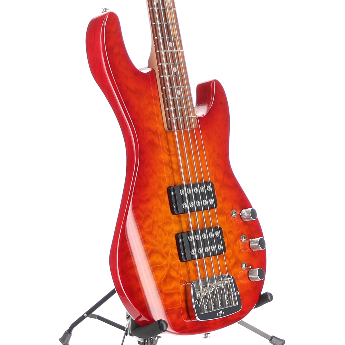 G&L 2017 - G&L Build to Order CLF Research Series 750 L-2500 Quilted Cherry Sunburst (K1) (09246)