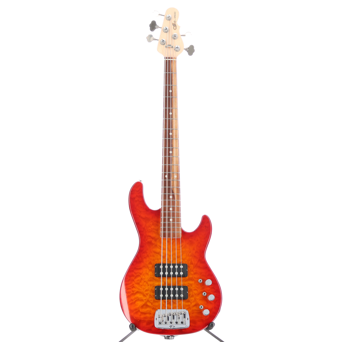 G&L 2017 - G&L Build to Order CLF Research Series 750 L-2500 Quilted Cherry Sunburst (K1) (09246)