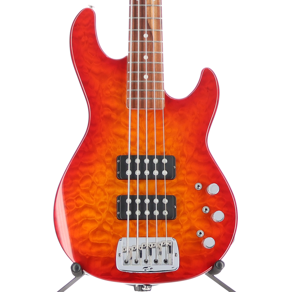 G&L 2017 - G&L Build to Order CLF Research Series 750 L-2500 Quilted Cherry Sunburst (K1) (09246)