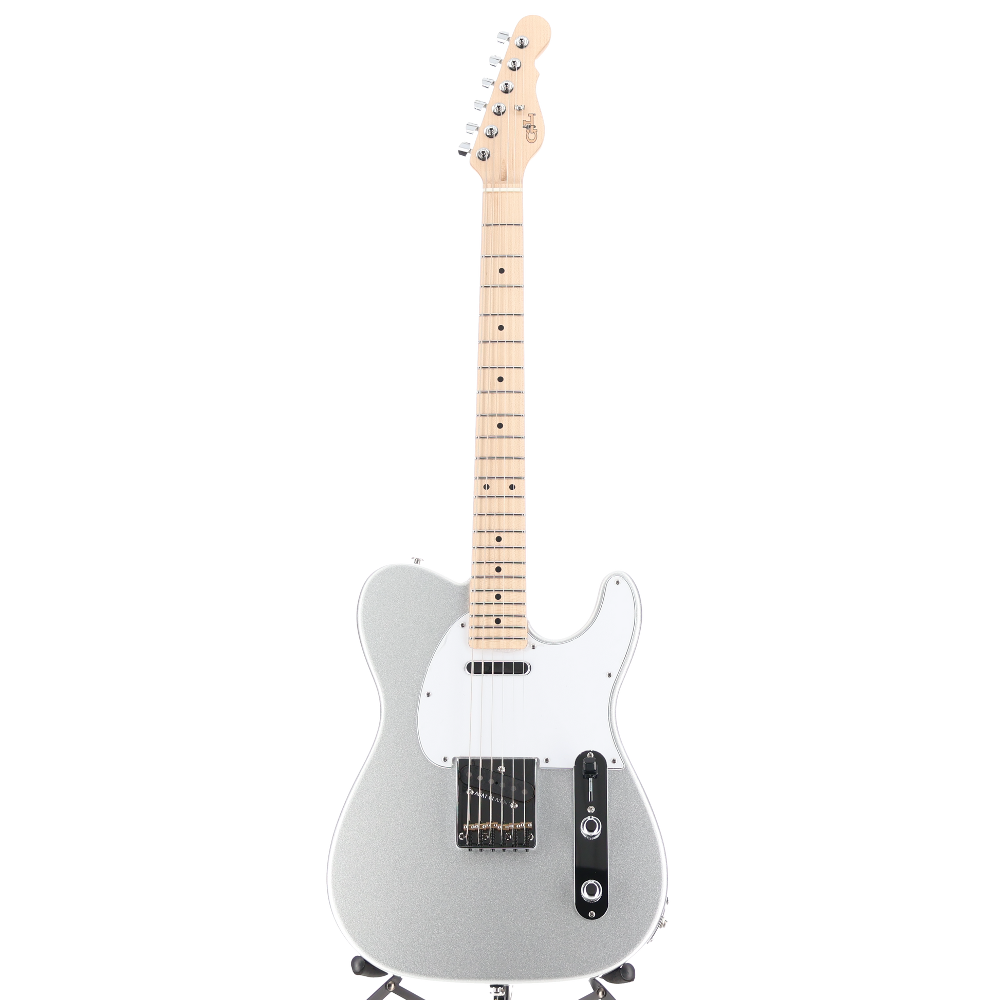 G&L ASAT Classic Electric Guitar Silver Metallic (09016)