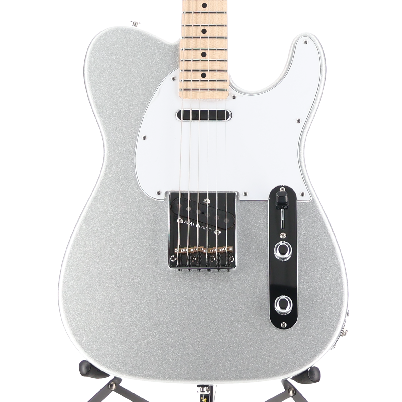 G&L ASAT Classic Electric Guitar Silver Metallic (09016)