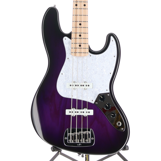 G&L Build To Order JB 4 String Bass Guitar Purpleburst (03173)