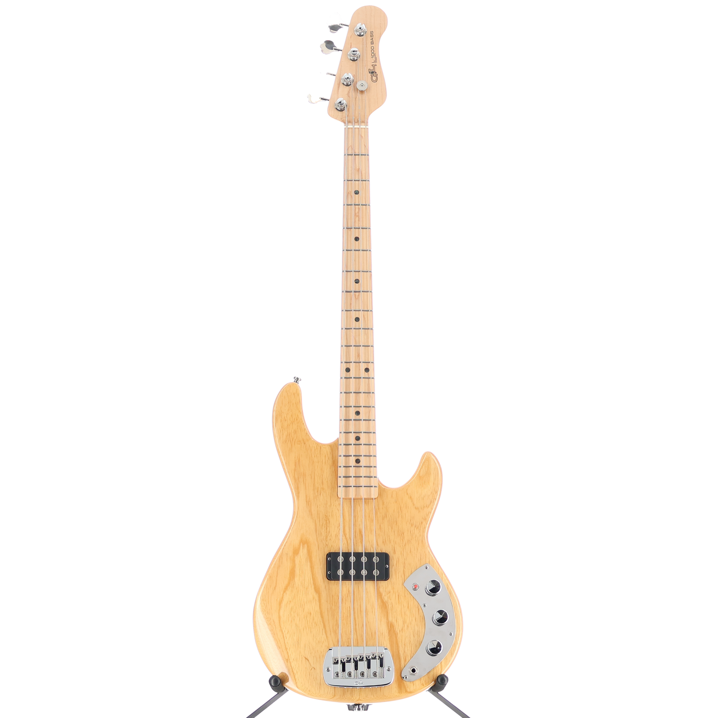 G&L Build to Order CLF Research L-1000 Bass Guitar Natural (V9) (06127)