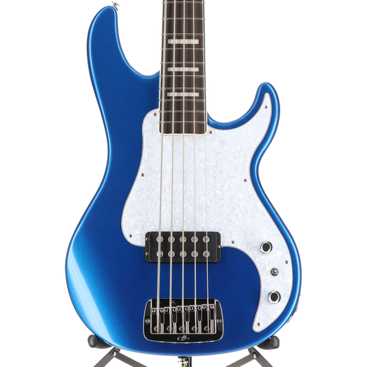 G&L Build to Order Kiloton 5 String Bass Guitar Midnight Blue Metallic (07160)