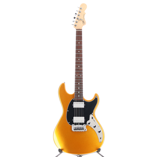 G&L CLF Research Build To Order Sky Hawk Electric Guitar HH - Pharaoh Gold Firemist (E6) (12084)