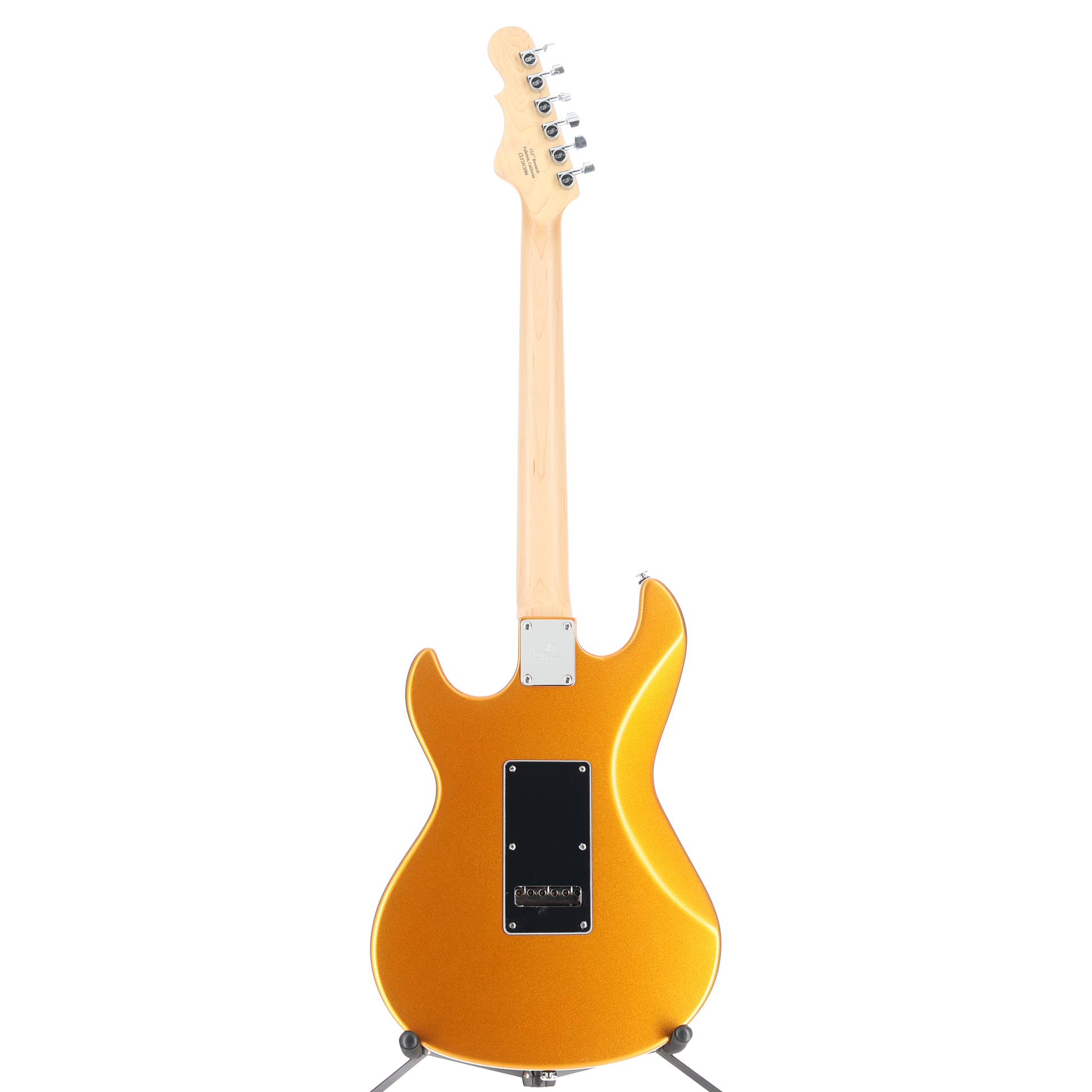 G&L CLF Research Build To Order Sky Hawk Electric Guitar HH - Pharaoh Gold Firemist (E6) (12084)