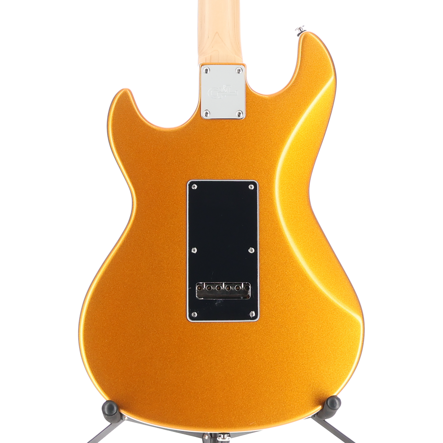 G&L CLF Research Build To Order Sky Hawk Electric Guitar HH - Pharaoh Gold Firemist (E6) (12084)