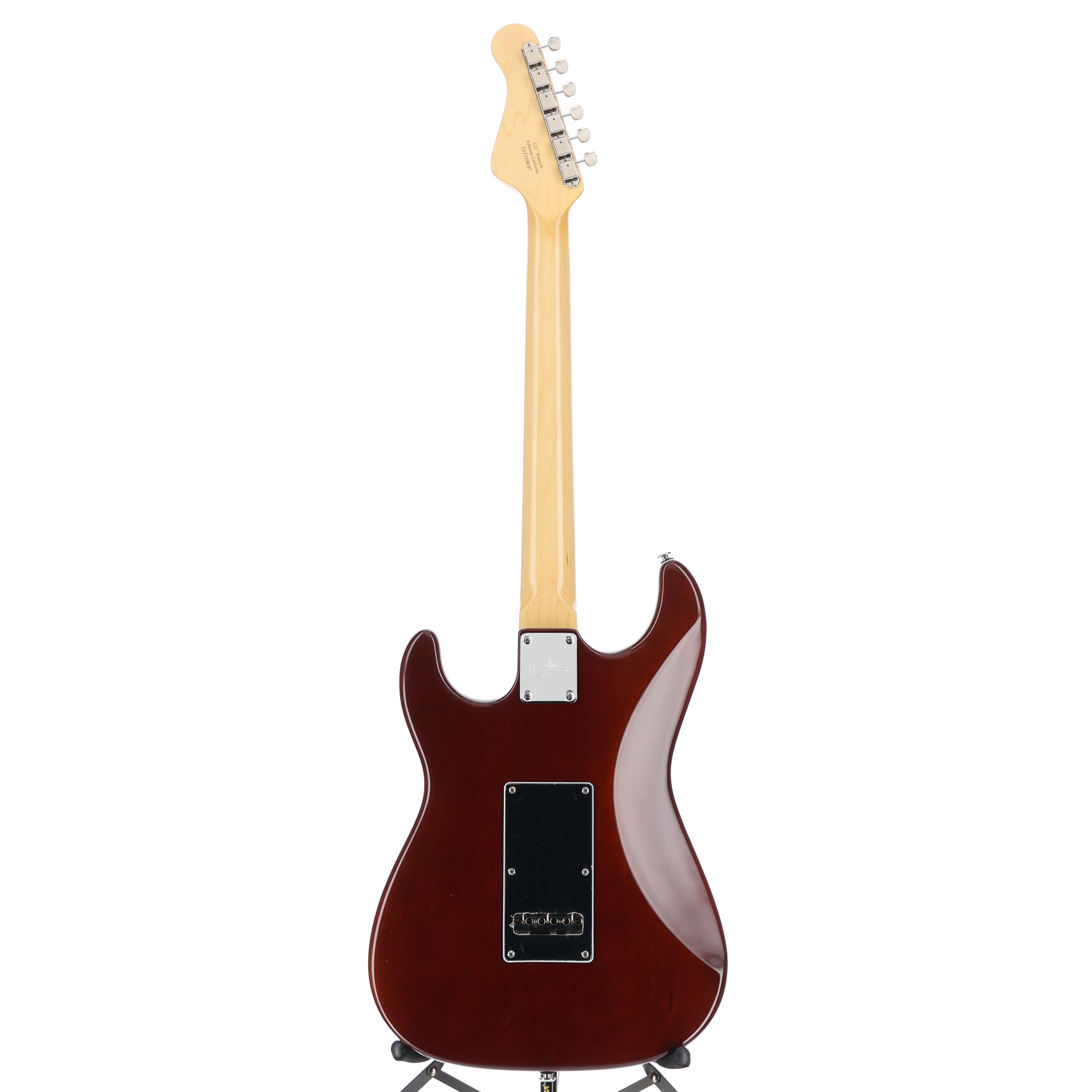 G&L CLF Research Prototype S-500 Electric Guitar Mocha Finish (#13) (08107)