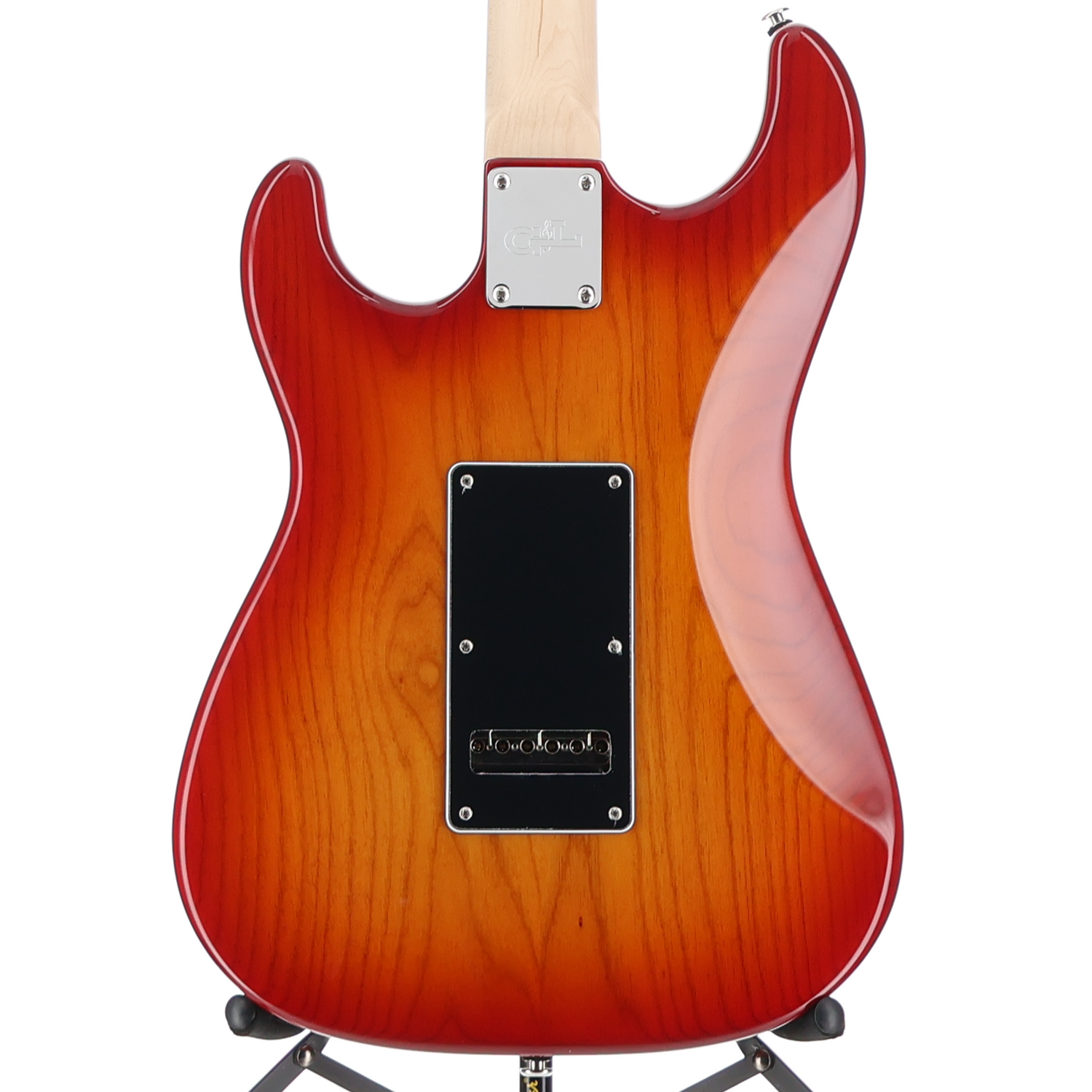 G&L CLF Research S-500 Electric Guitar Cherry Sunburst (07003)