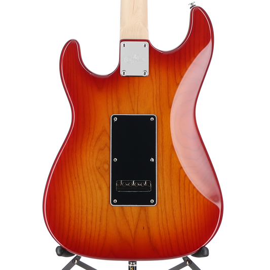 G&L CLF Research S-500 Electric Guitar Cherry Sunburst (07003)