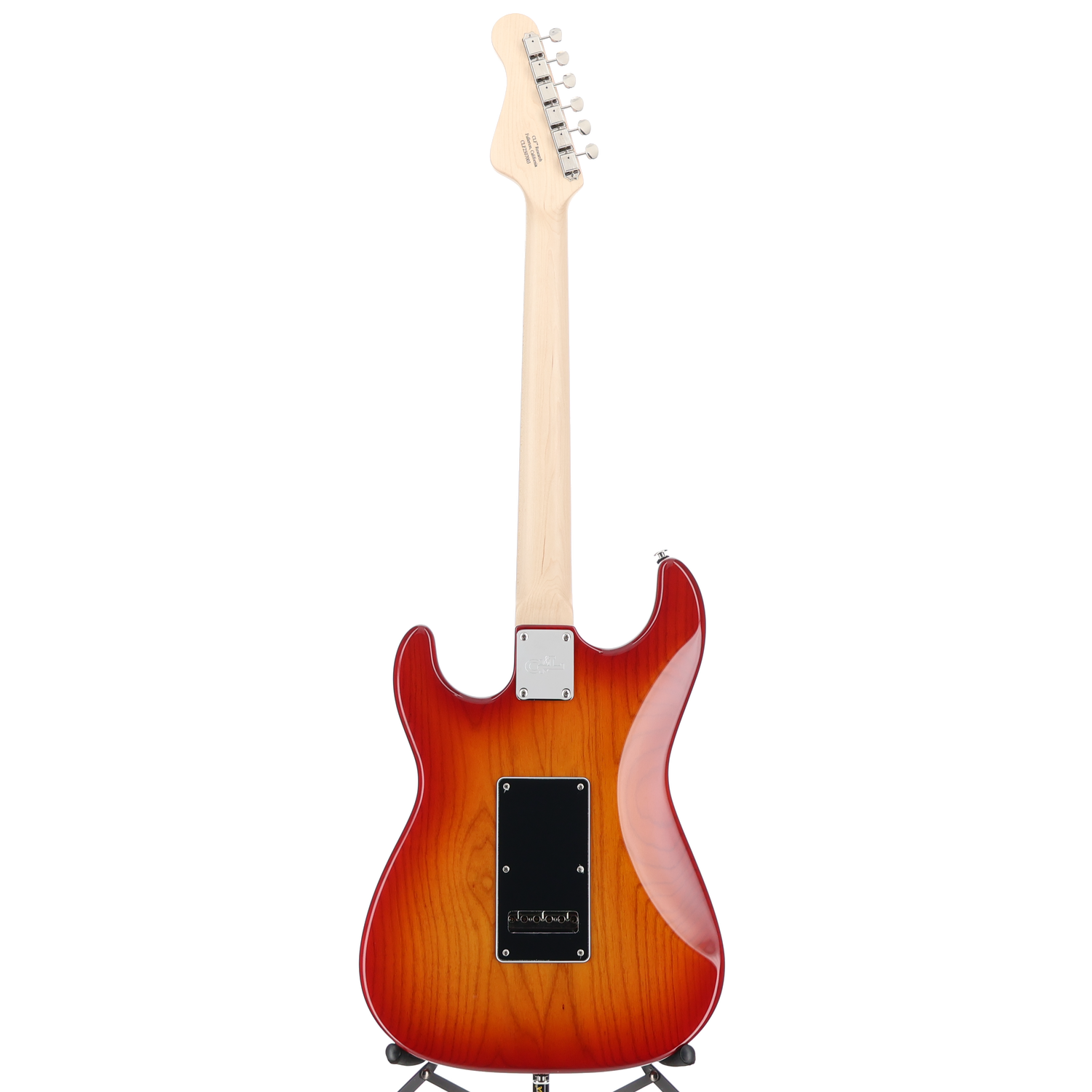 G&L CLF Research S-500 Electric Guitar Cherry Sunburst (07003)