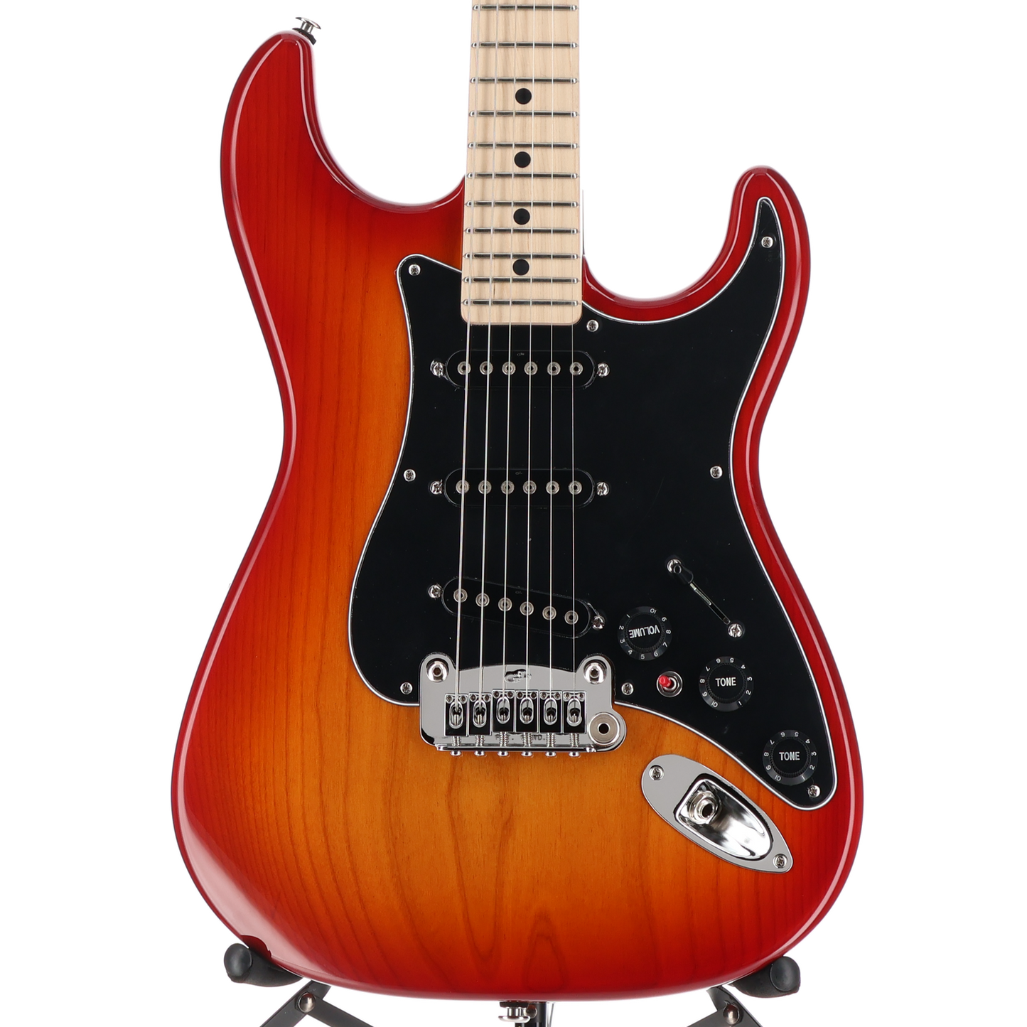 G&L CLF Research S-500 Electric Guitar Cherry Sunburst (07003)