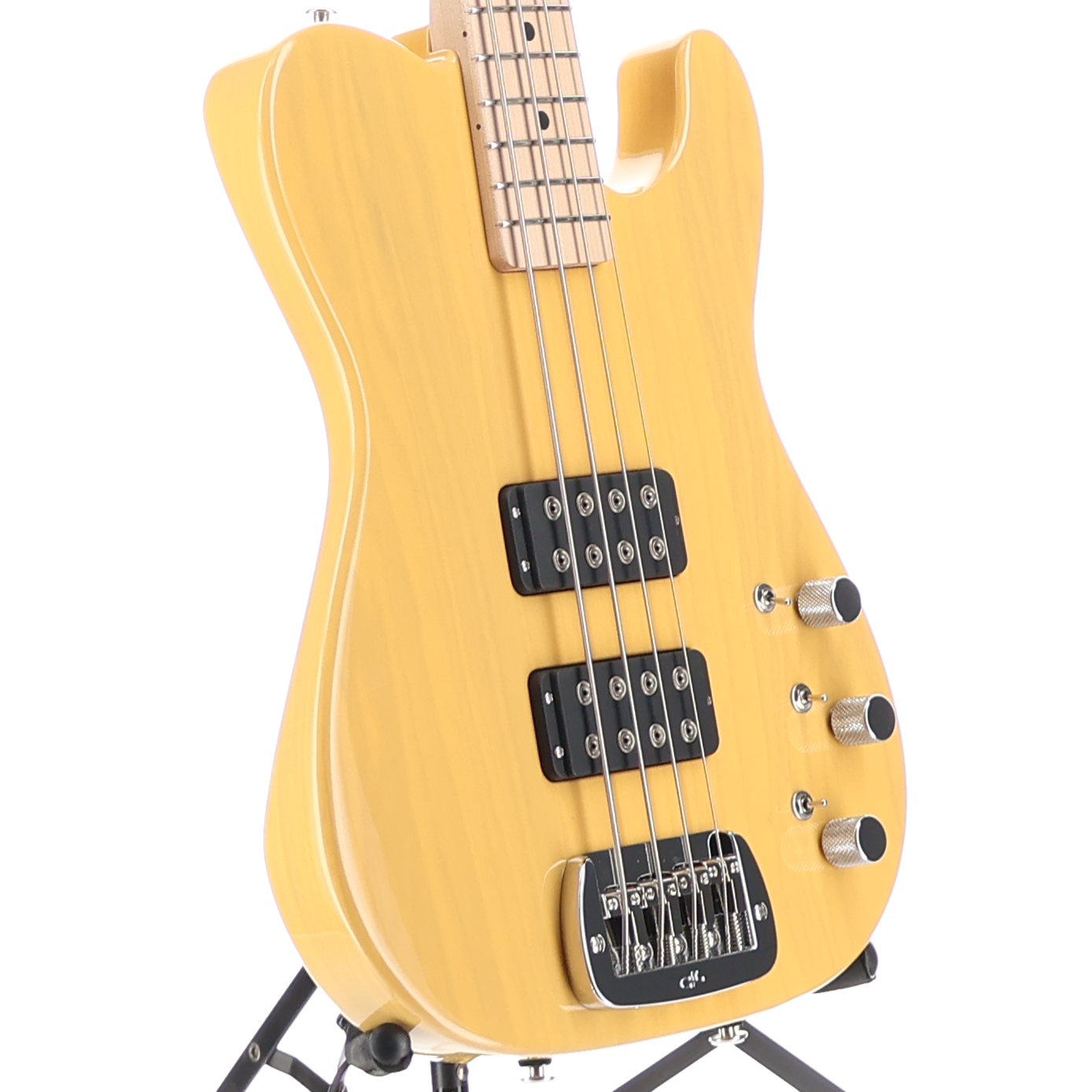 G&L Fullerton Deluxe ASAT Bass Butterscotch Blonde finish (06046)