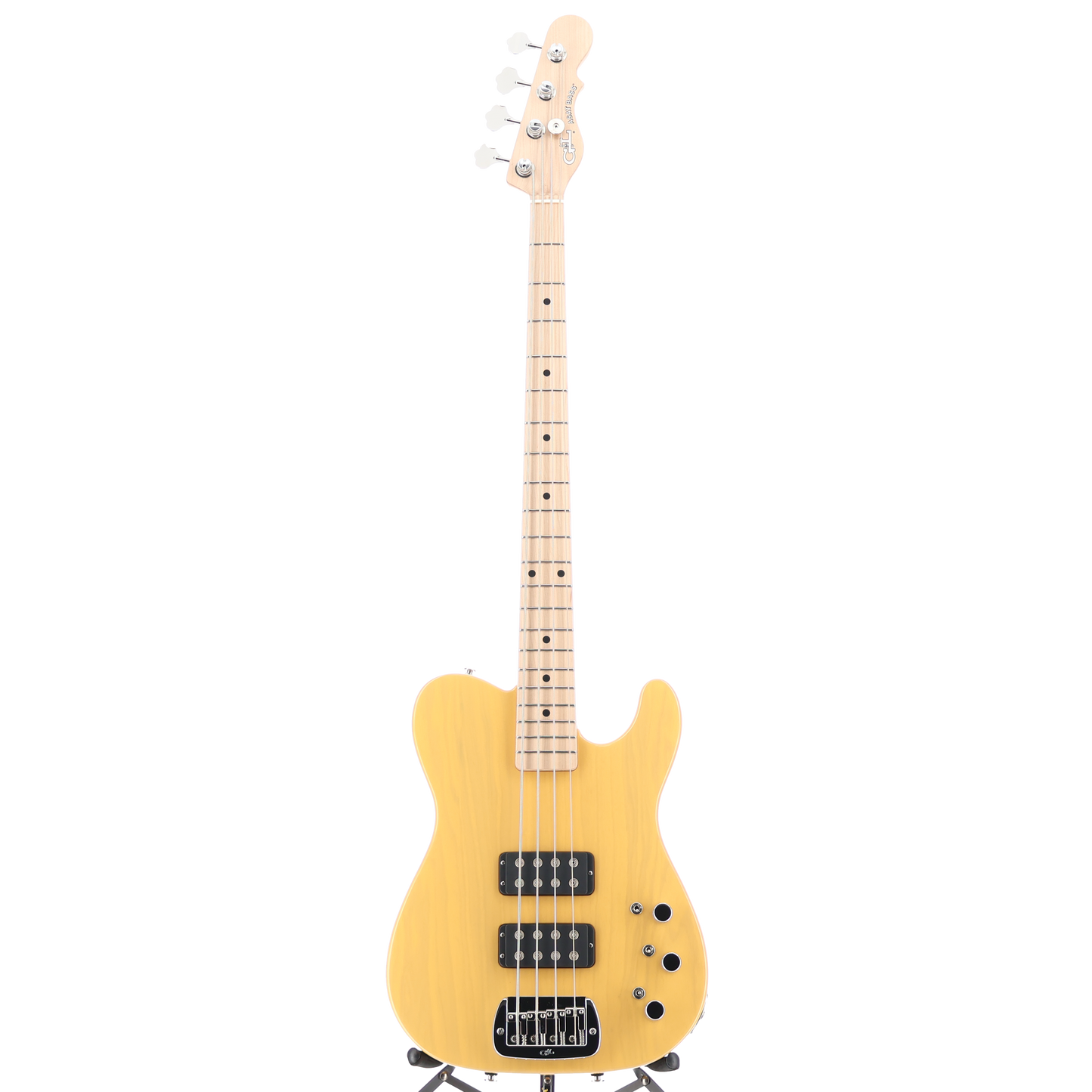 G&L Fullerton Deluxe ASAT Bass Butterscotch Blonde finish (06046)