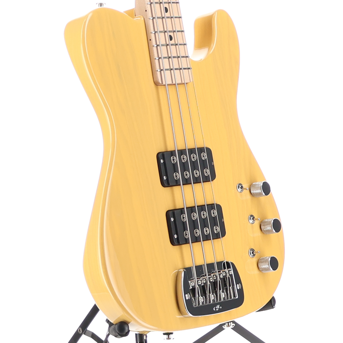 G&L Fullerton Deluxe ASAT Bass Butterscotch Blonde finish (#10) (06046)