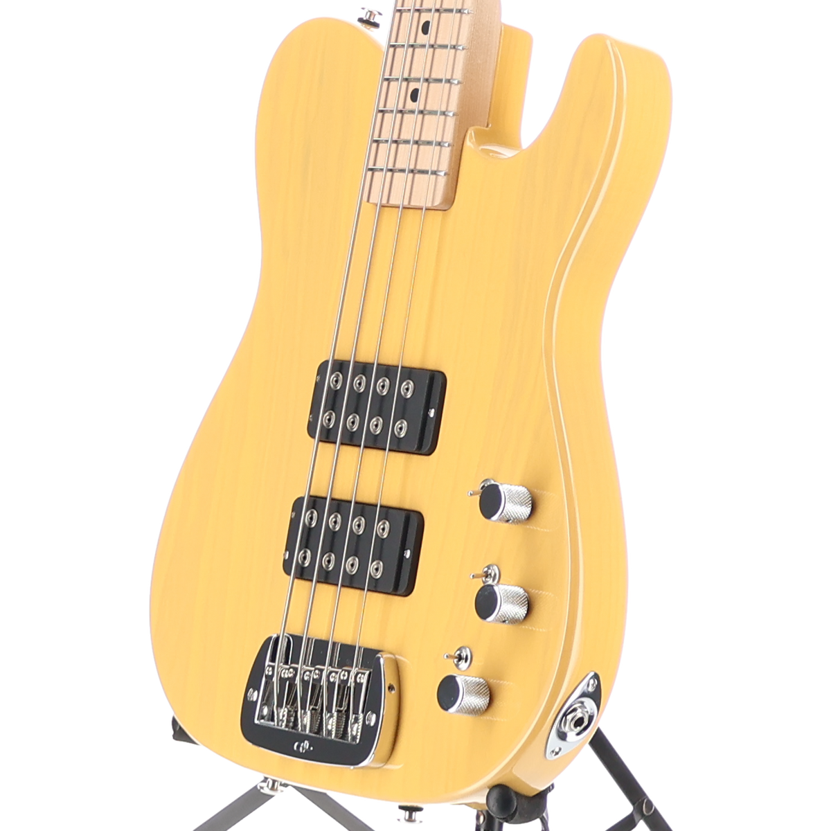 G&L Fullerton Deluxe ASAT Bass Butterscotch Blonde finish (#10) (06046)