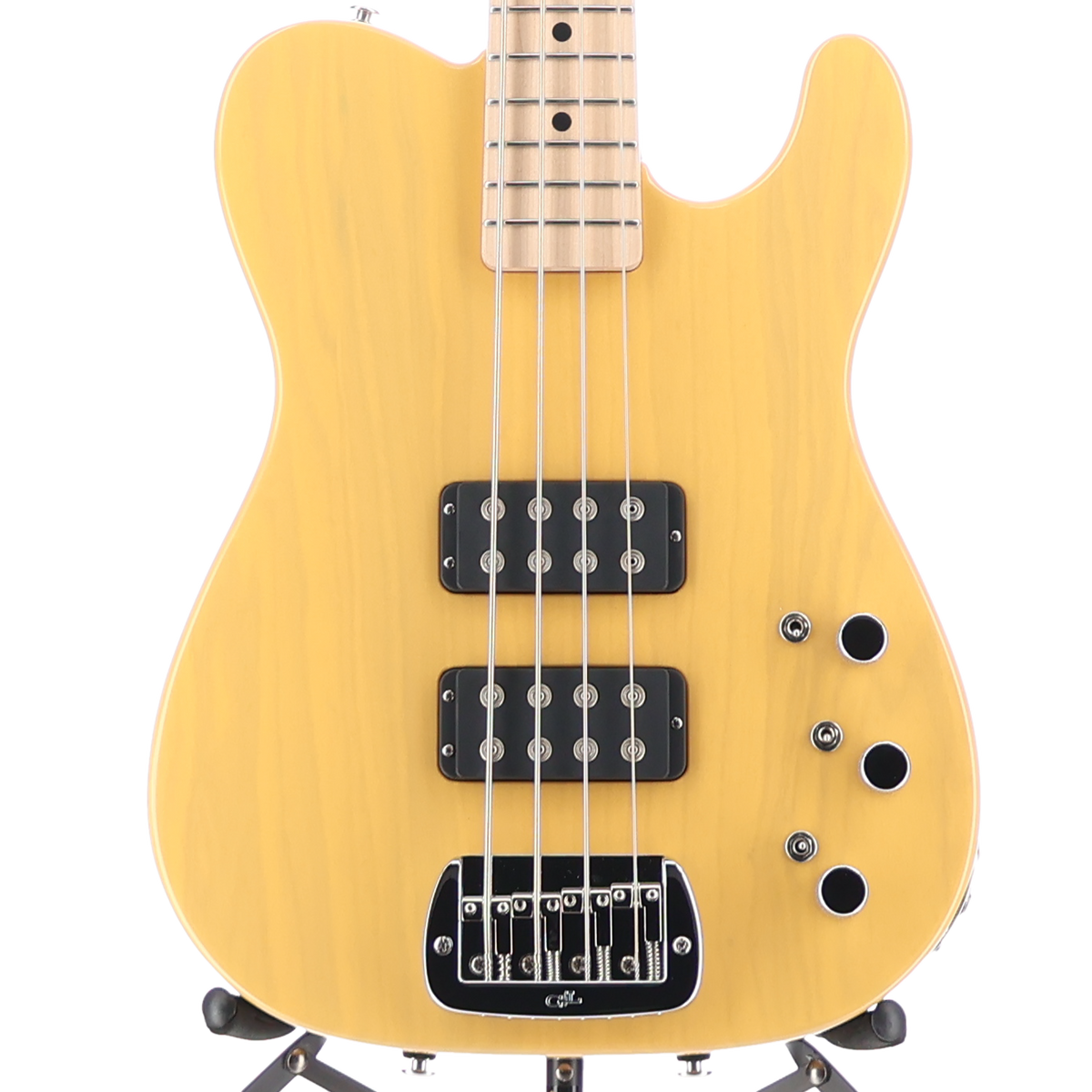 G&L Fullerton Deluxe ASAT Bass Butterscotch Blonde finish (#10) (06046)