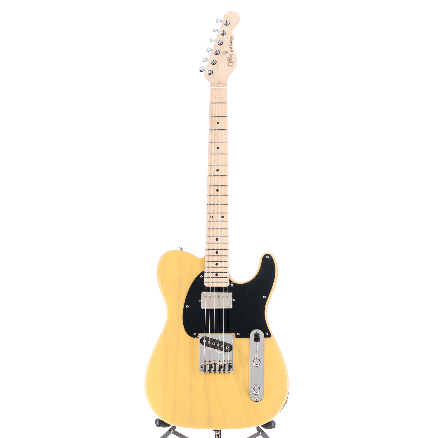 G&L Fullerton Deluxe ASAT Classic Bluesboy Electric Guitar Butterscotch (05193)
