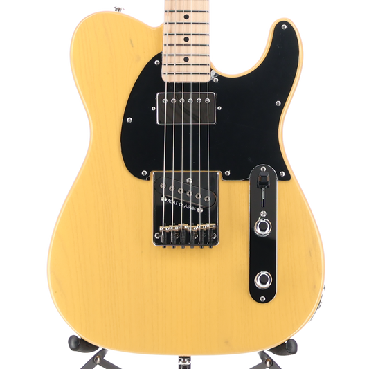 G&L Fullerton Deluxe ASAT Classic Bluesboy Electric Guitar Butterscotch Blonde (05209)