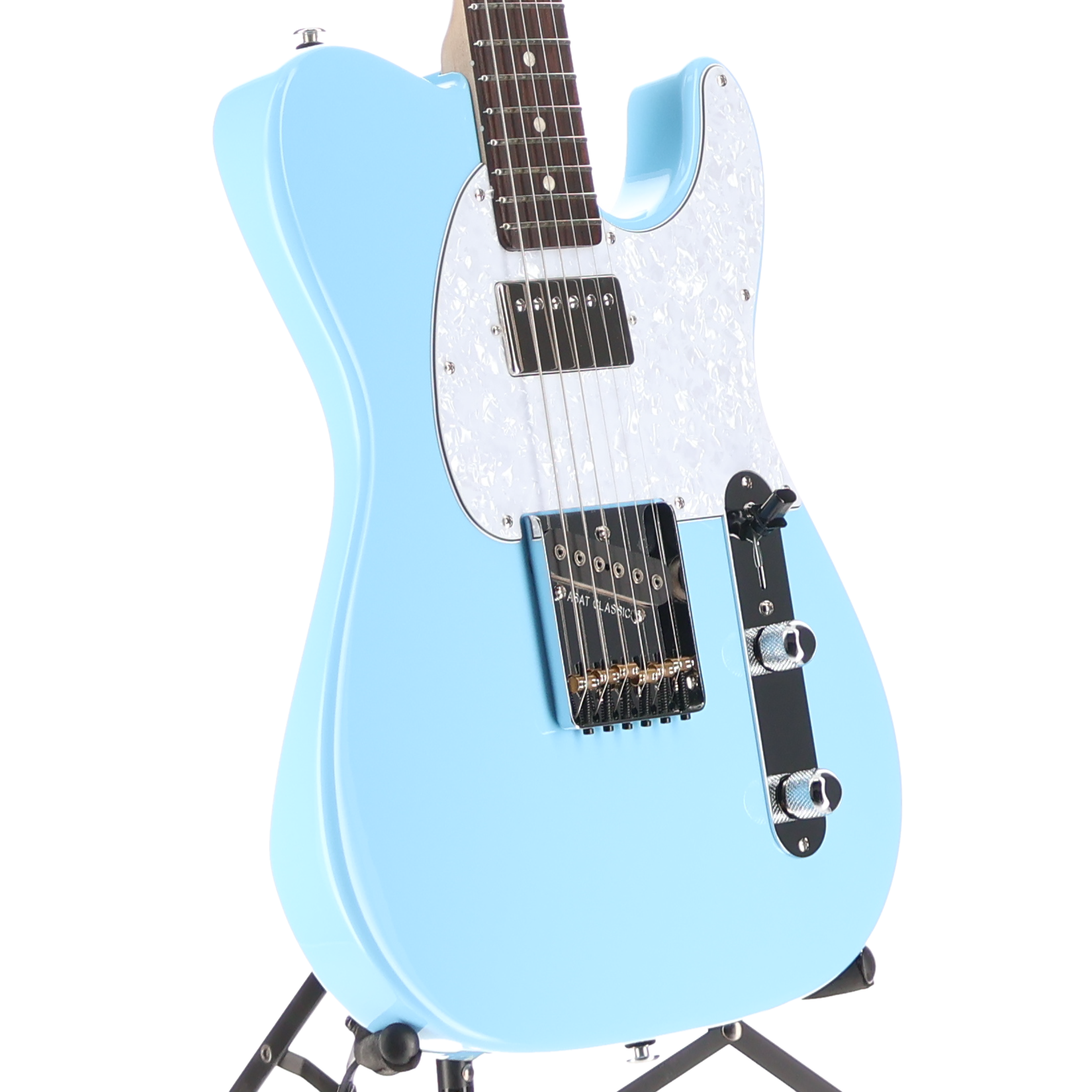 G&L Fullerton Deluxe ASAT Classic Bluesboy Electric Guitar Himalayan Blue (06170)
