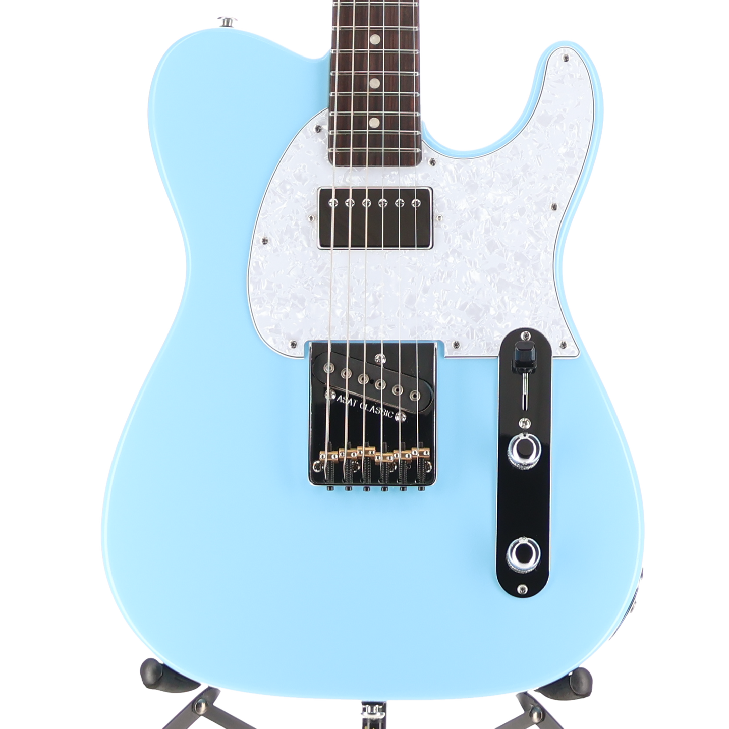 G&L Fullerton Deluxe ASAT Classic Bluesboy Electric Guitar Himalayan Blue (06170)