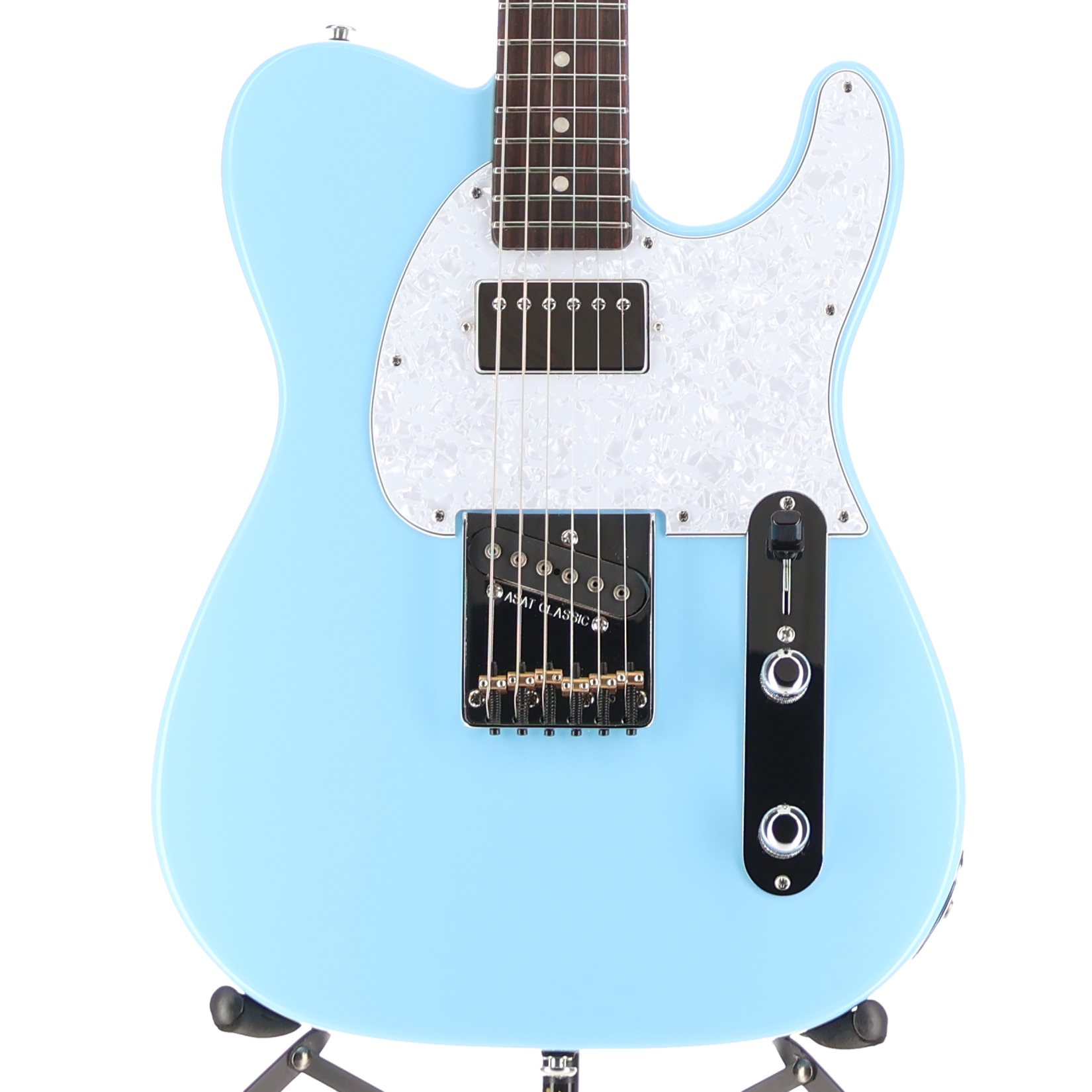 G&L Fullerton Deluxe ASAT Classic Bluesboy Electric Guitar Himalayan Blue (06170)