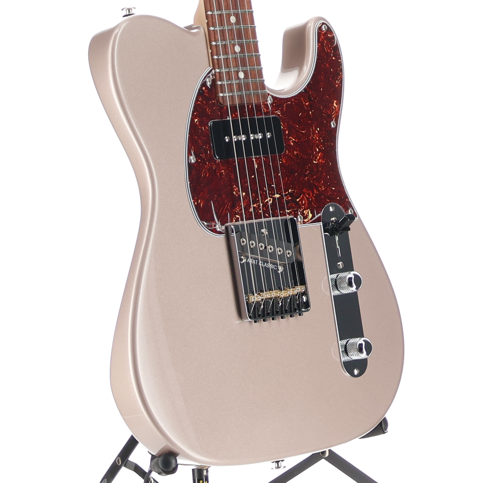 G&L Fullerton Deluxe ASAT Classic Bluesboy Electric Guitar Shoreline Gold (08164)