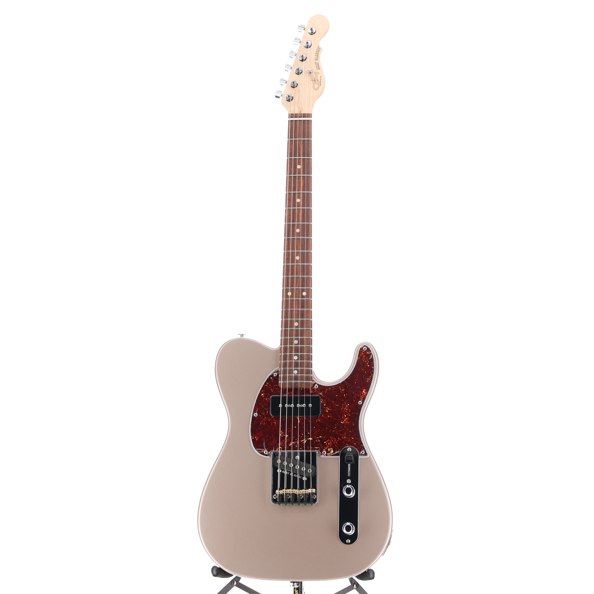 G&L Fullerton Deluxe ASAT Classic Bluesboy Electric Guitar Shoreline Gold (08164)