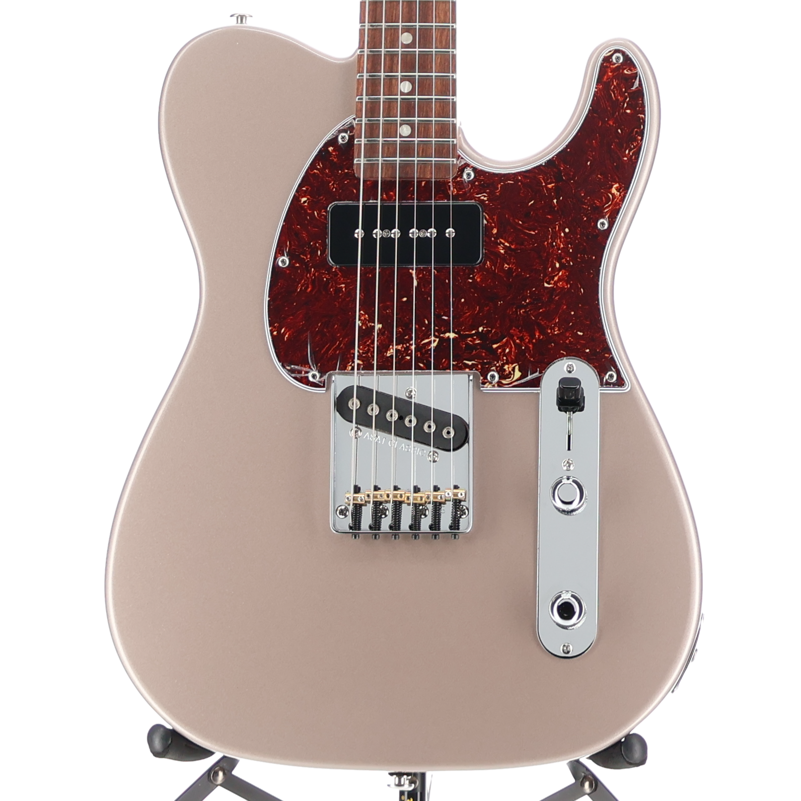 G&L Fullerton Deluxe ASAT Classic Bluesboy Electric Guitar Shoreline Gold (08164)