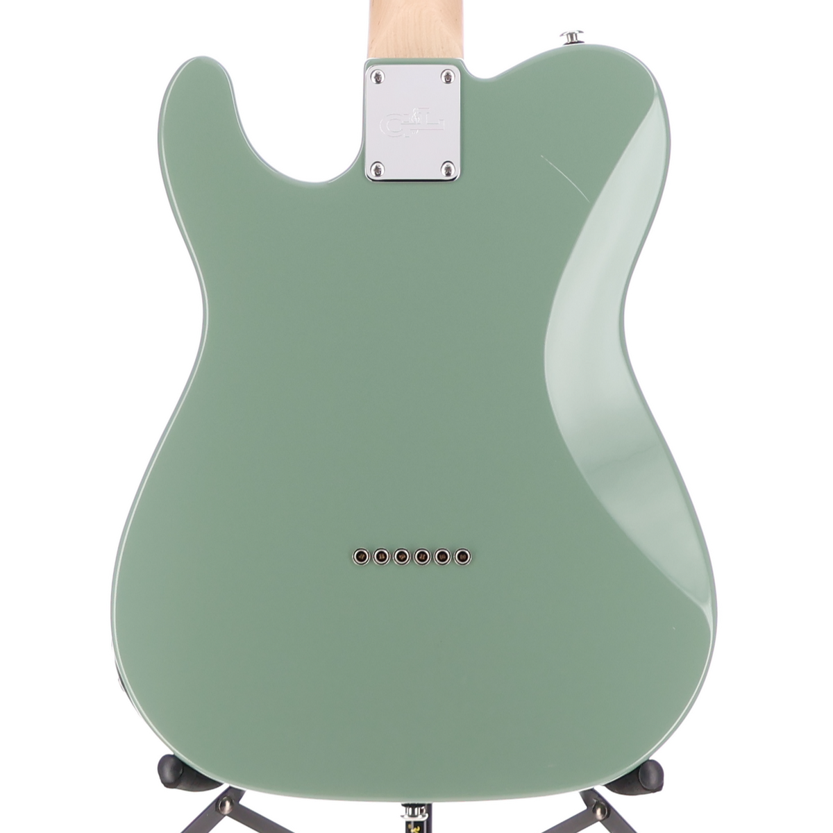 G&L Fullerton Deluxe ASAT Classic Bluesboy, Macha Green (06178)