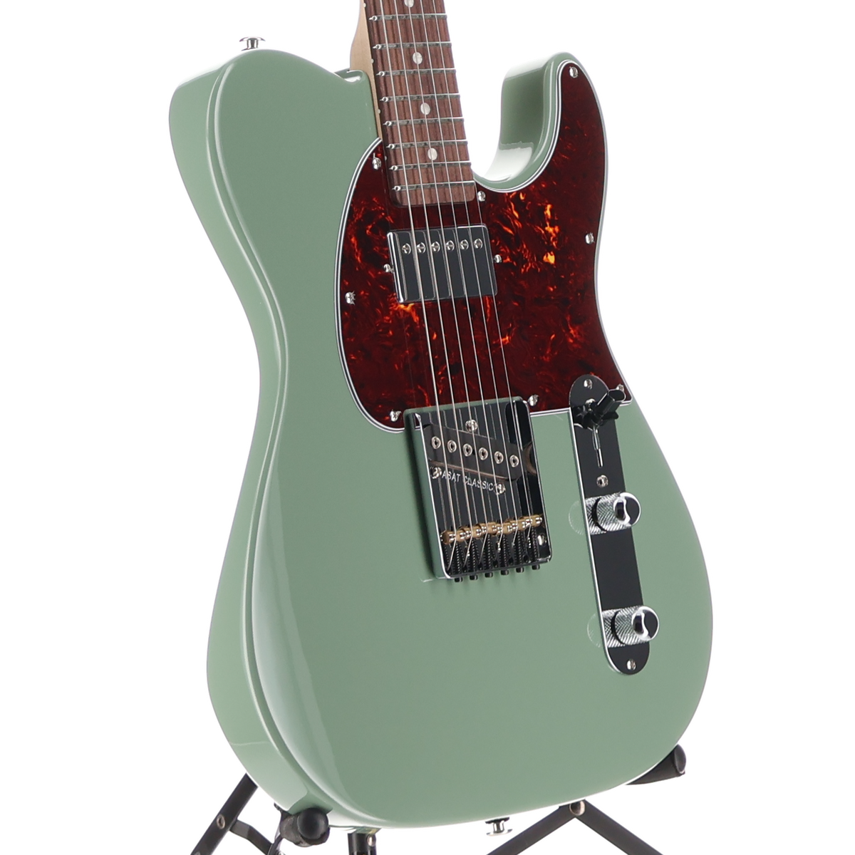 G&L Fullerton Deluxe ASAT Classic Bluesboy, Macha Green (06178)