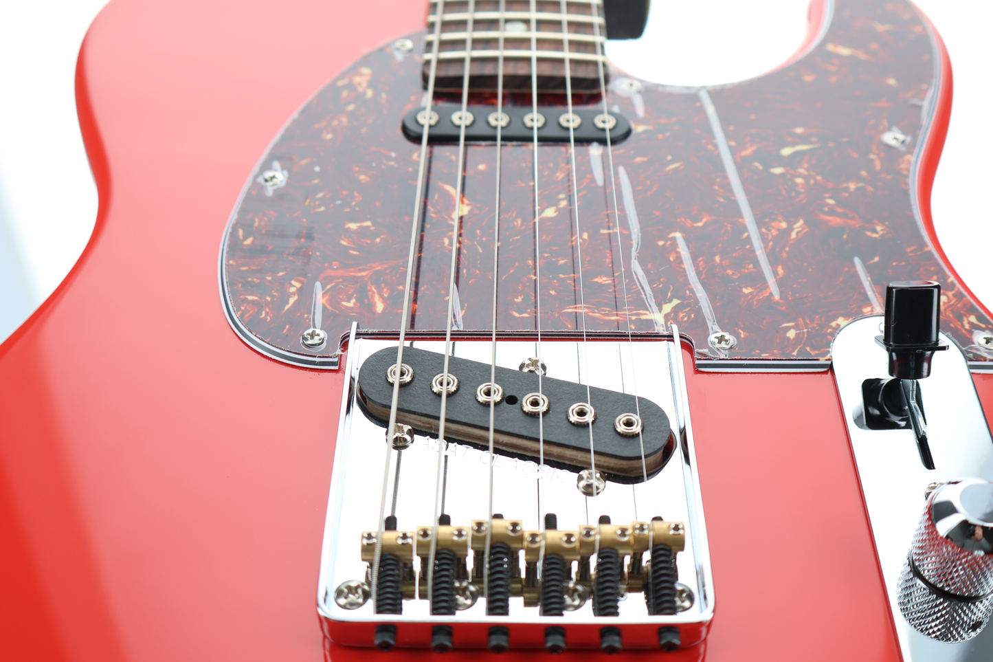 G&L Fullerton Deluxe ASAT Classic Electric Guitar Fullerton Red (03058)