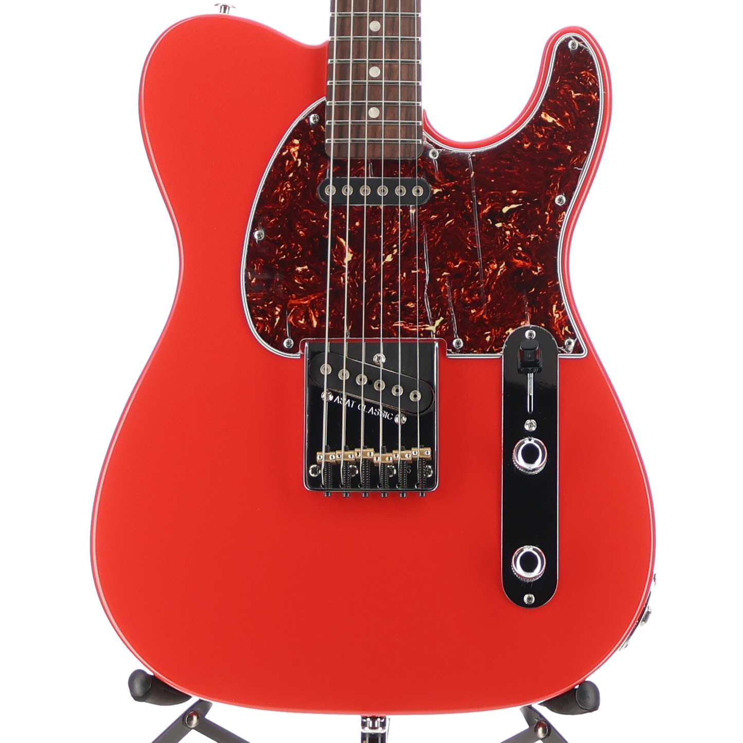 G&L Fullerton Deluxe ASAT Classic Electric Guitar Fullerton Red (03058)