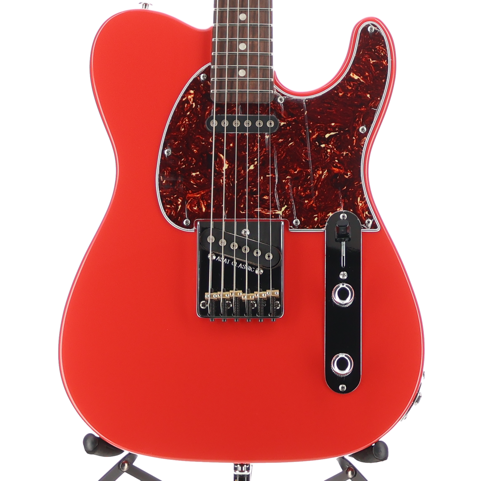 G&L Fullerton Deluxe ASAT Classic Electric Guitar Fullerton Red (03058)