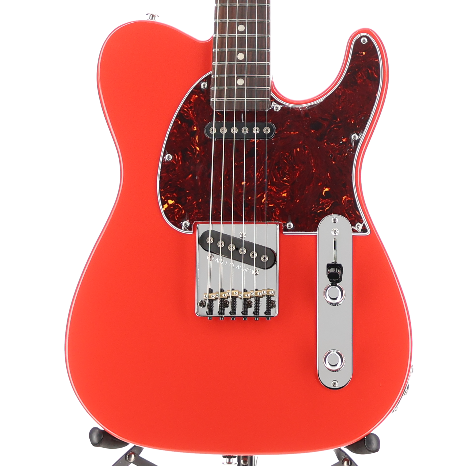 G&L Fullerton Deluxe ASAT Classic Electric Guitar Fullerton Red (05151)