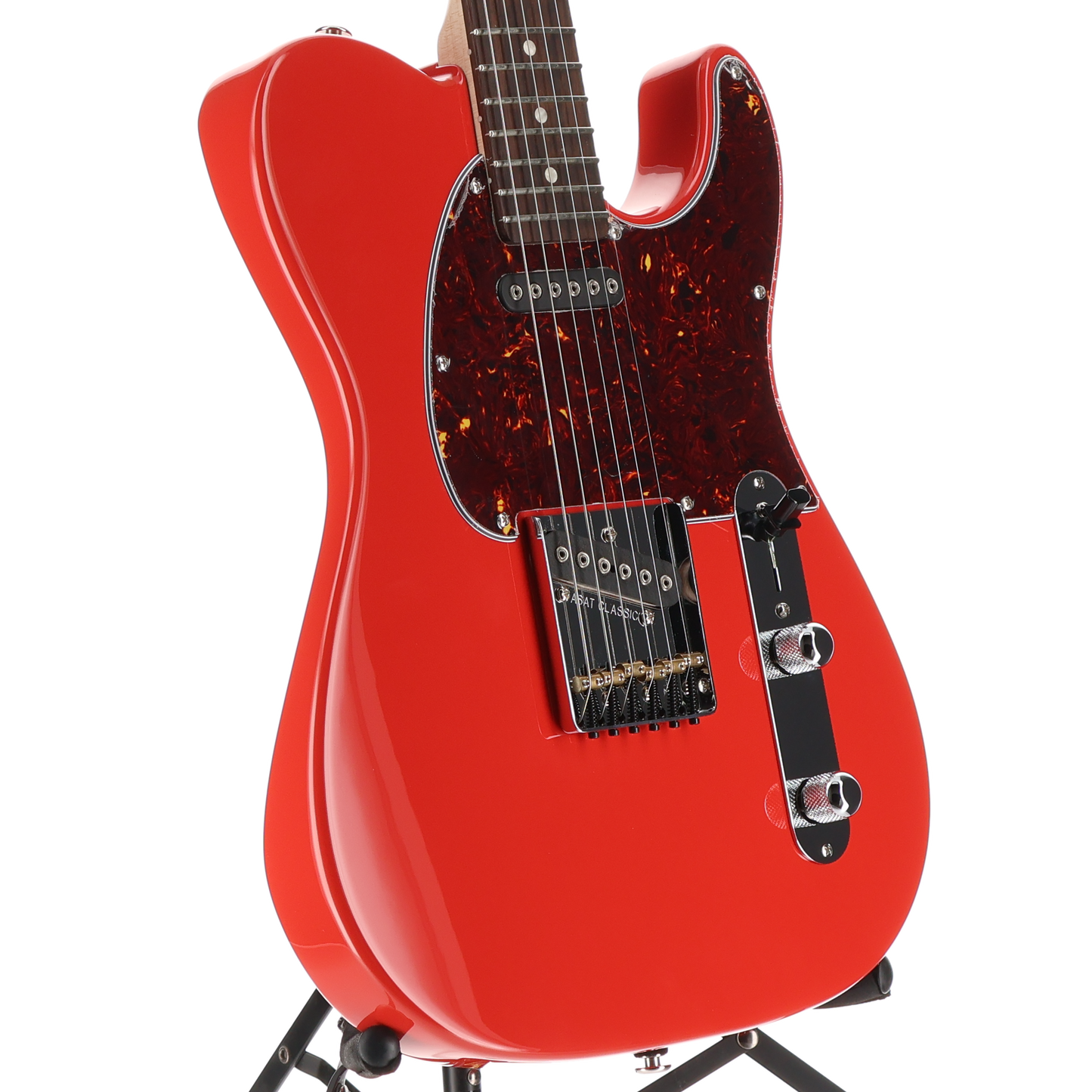 G&L Fullerton Deluxe ASAT Classic Electric Guitar Fullerton Red (05156)