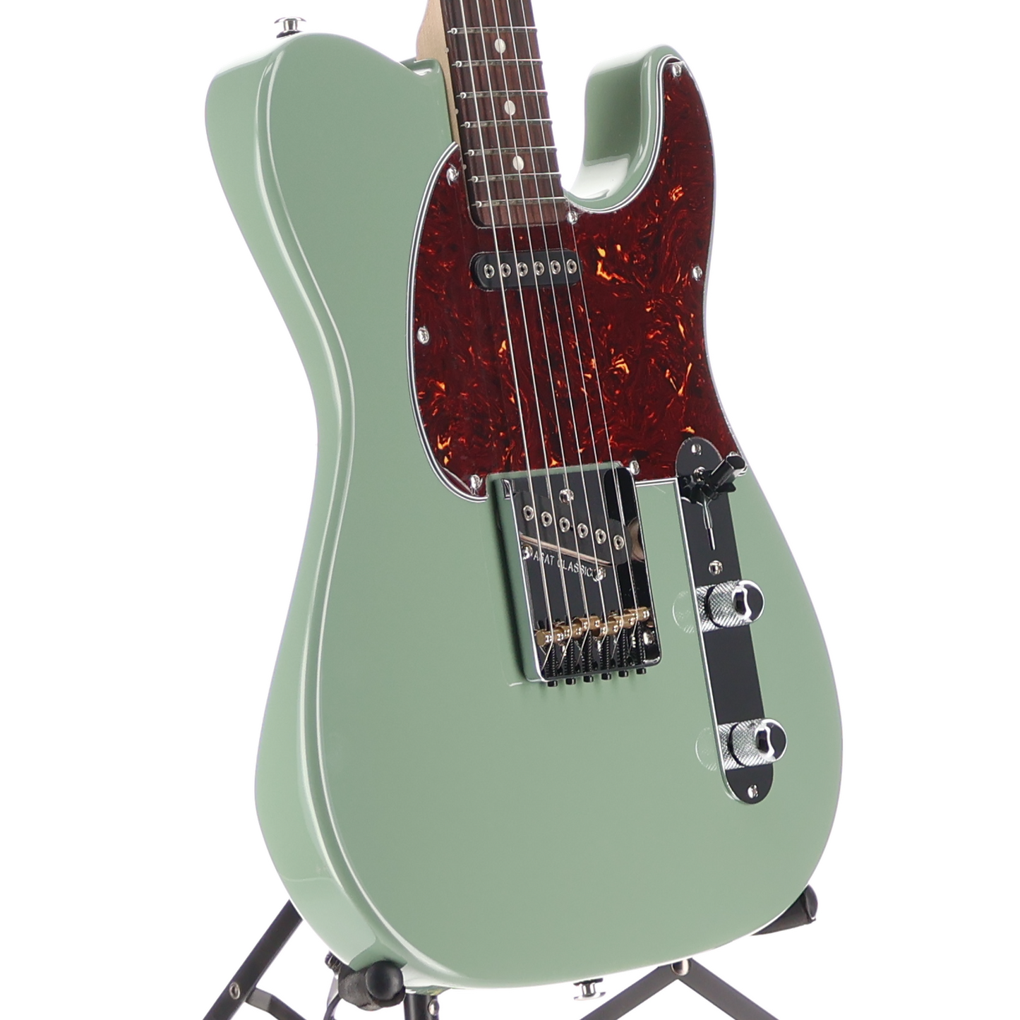 G&L Fullerton Deluxe ASAT Classic Electric Guitar Macha Green (06063)