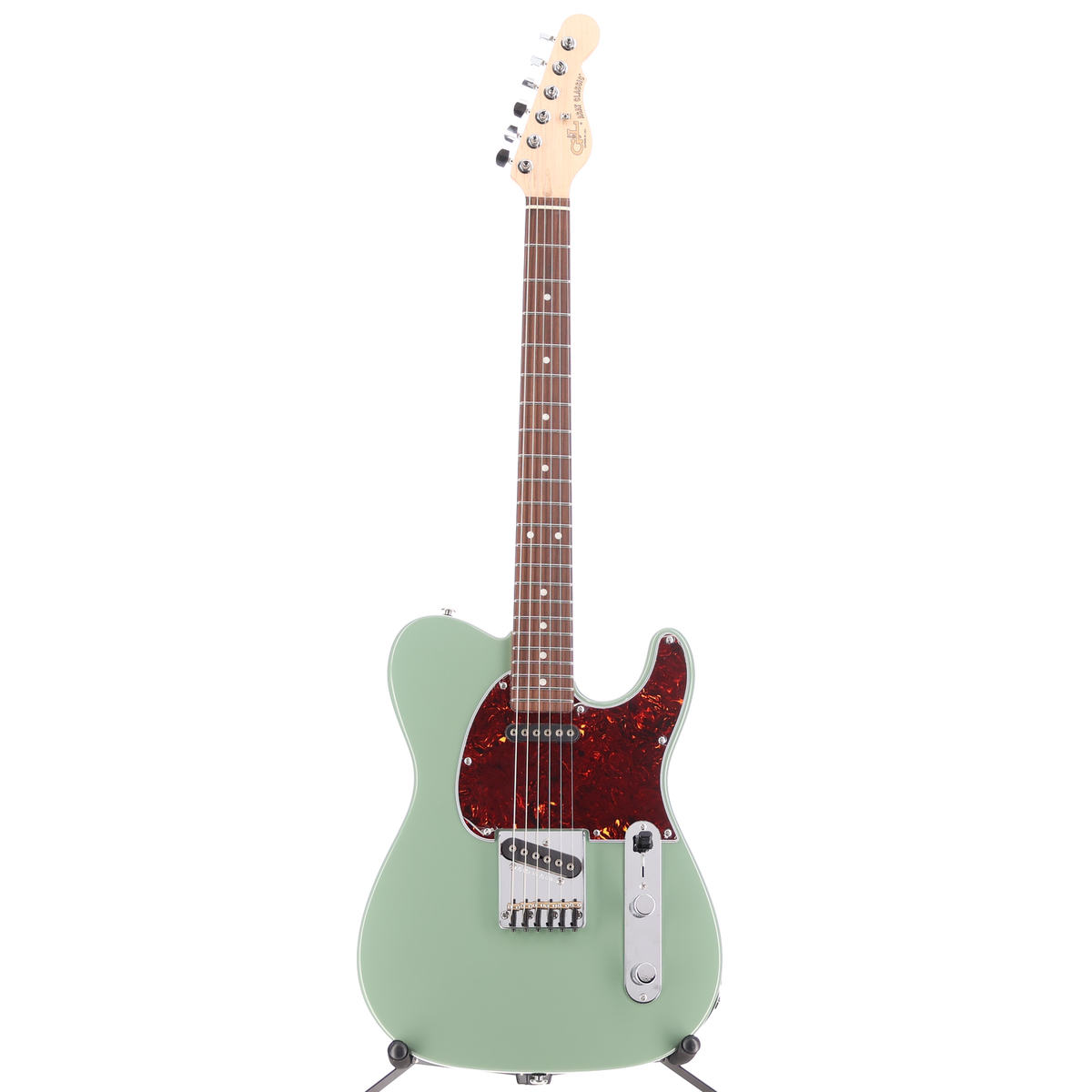 G&L Fullerton Deluxe ASAT Classic Electric Guitar Macha Green (SR) (06040)