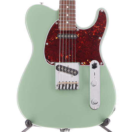G&L Fullerton Deluxe ASAT Classic Electric Guitar Macha Green (SR) (06040)