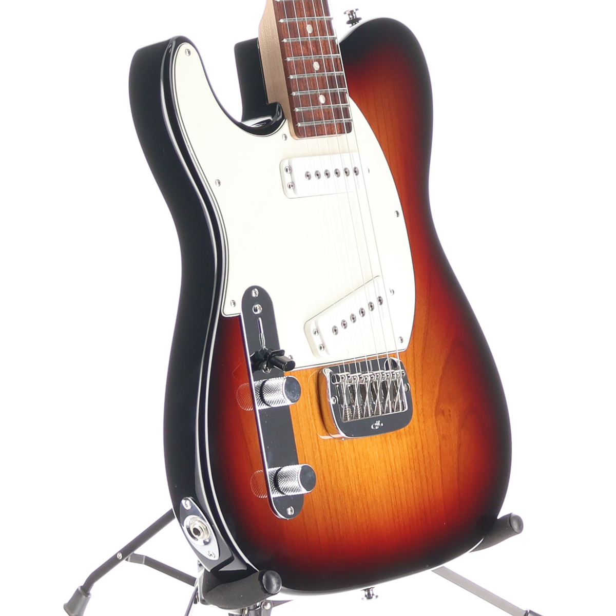 G&L Fullerton Deluxe ASAT Special Left Handed Electric Guitar 3 Tone Sunburst (SR) (12015)