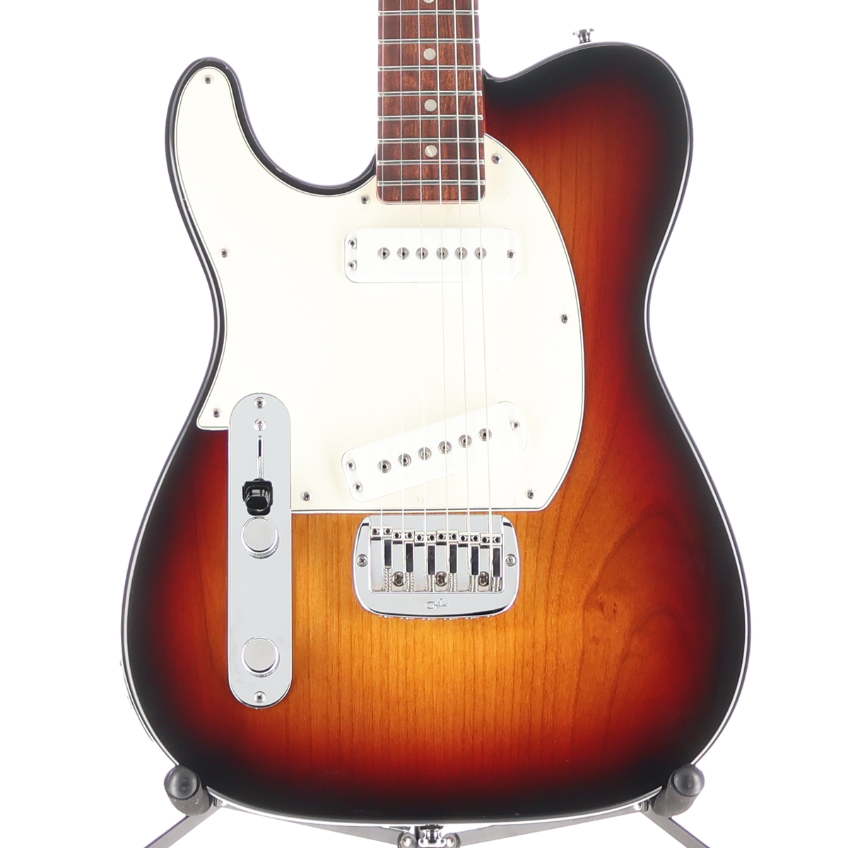 G&L Fullerton Deluxe ASAT Special Left Handed Electric Guitar 3 Tone Sunburst (SR) (12015)