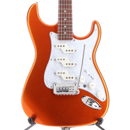 G&L Fullerton Deluxe Comanche Electric Guitar Orange Sparkle (AA6) (07279)