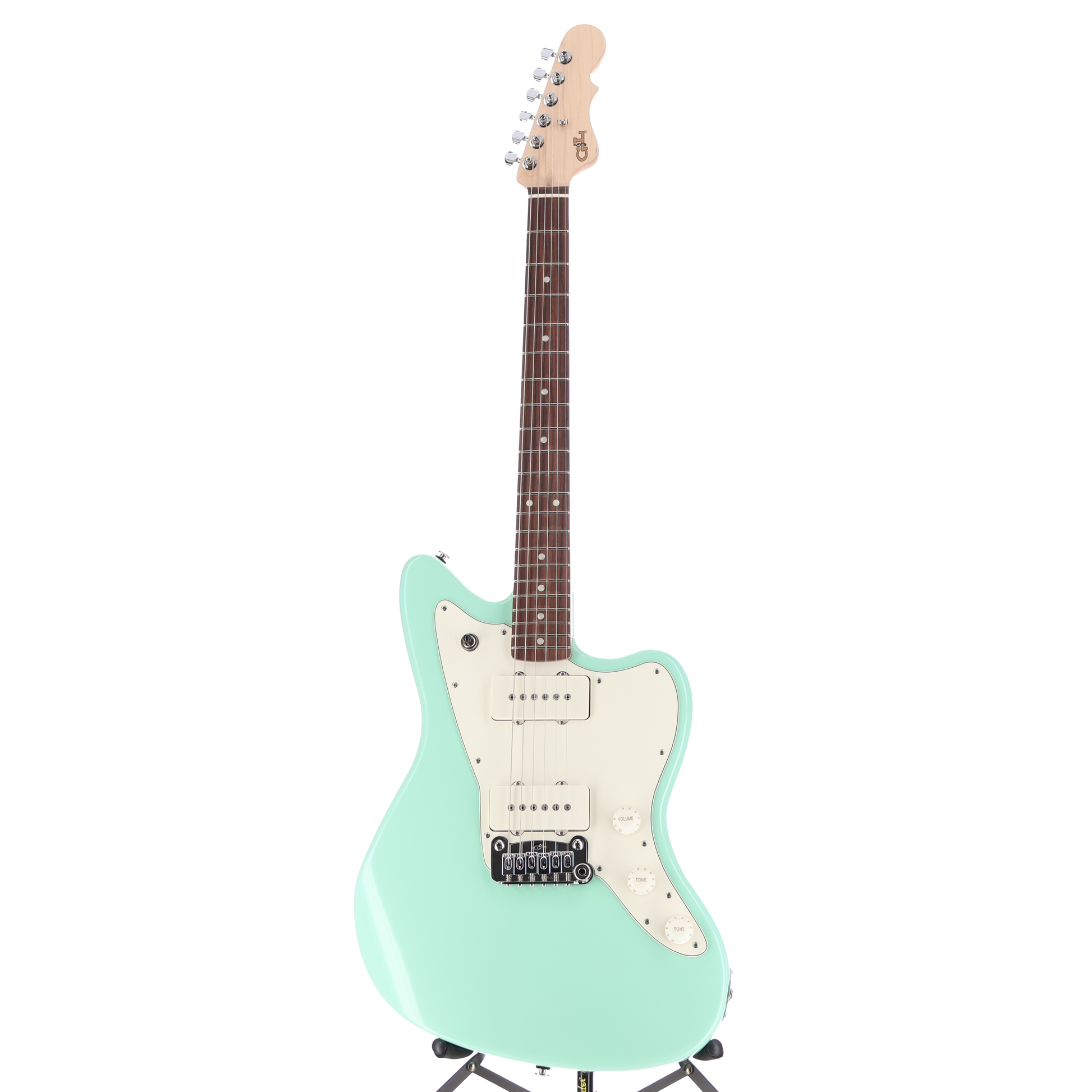 G&L Fullerton Deluxe Doheny Electric Guitar Surf Green (05164)