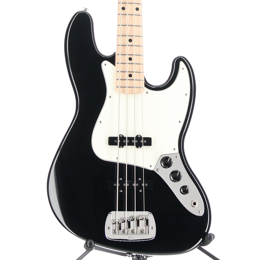 G&L Fullerton Deluxe JB 4 String Bass Guitar - Jet Black (U10) (05202)
