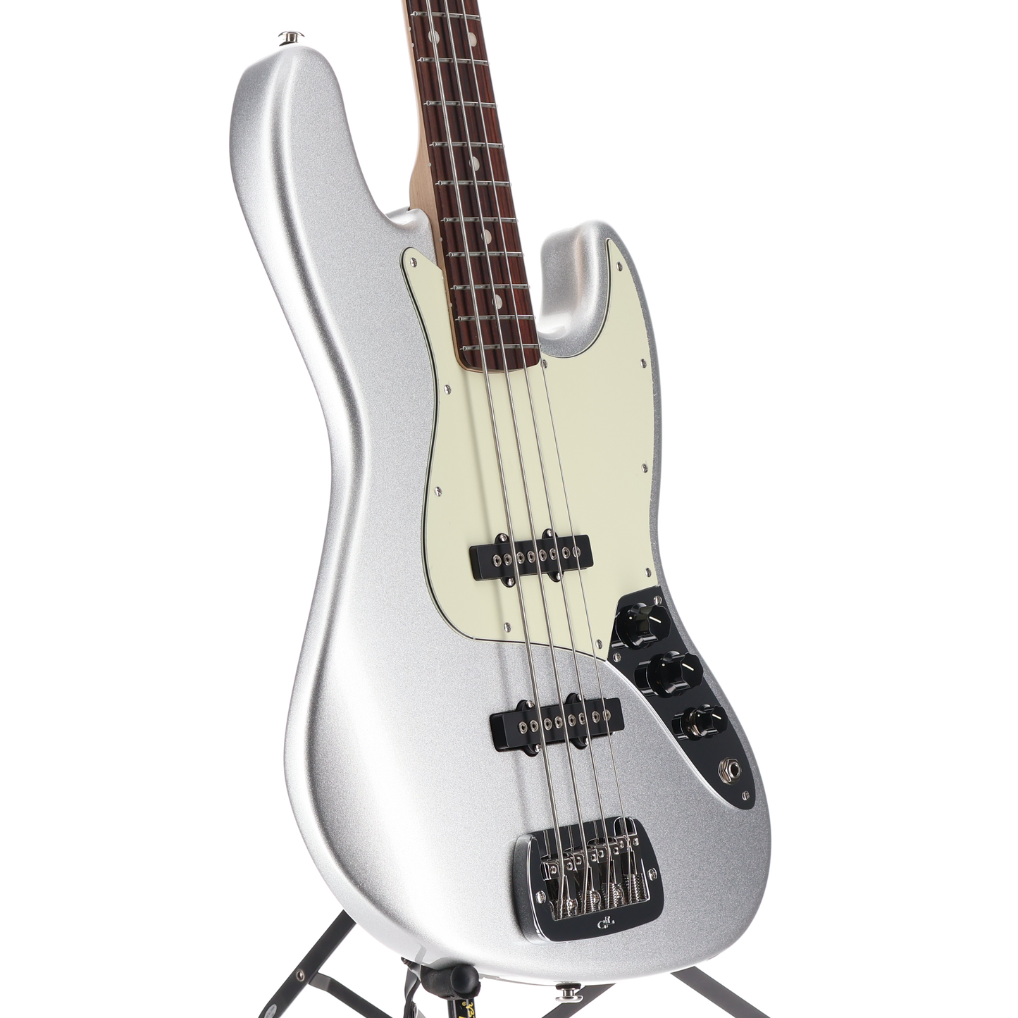 G&L Fullerton Deluxe JB Bass Silver Metallic (G6) (04178)