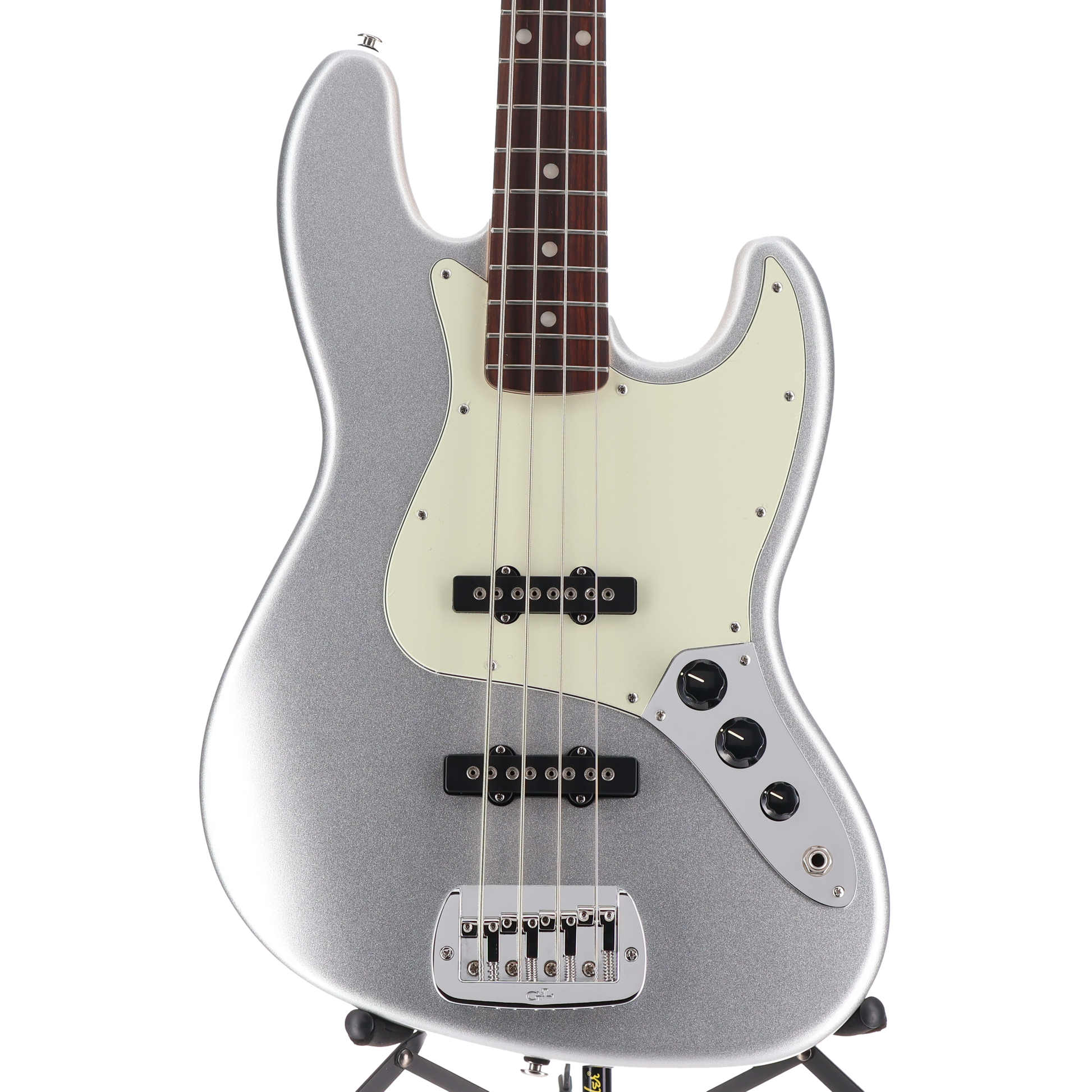 G&L Fullerton Deluxe JB Bass Silver Metallic (G6) (04178)